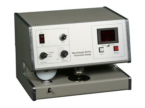 Computerized Film Thickness Tester commercial|inline film thickness sensor.